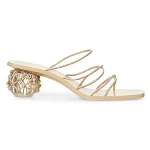 BRAND NEW Cult Gaia Kelly Sandal Sand Nude Size 9 39